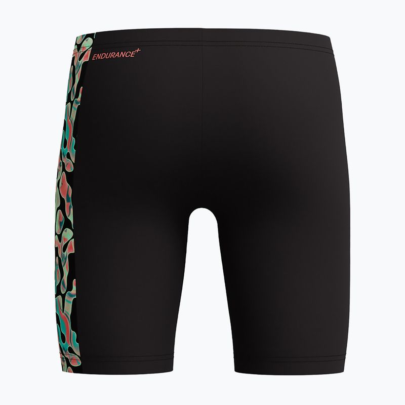 Детски шорти за плуване тип клин Speedo Digital Panel Jammer neon coral 2