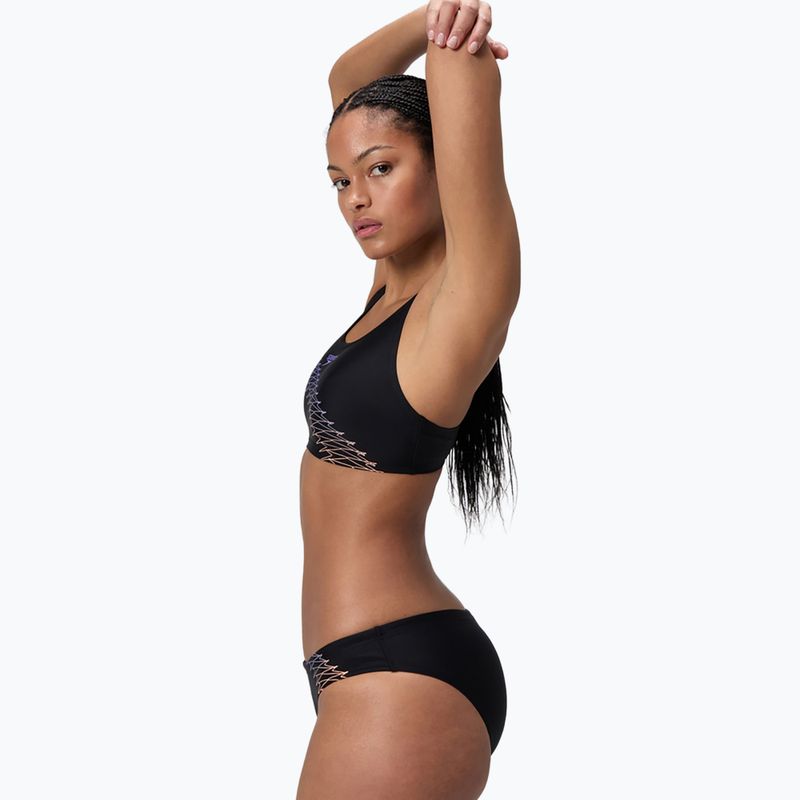 Дамски бански костюм от две части Speedo Placement 2pc set bright peach 4