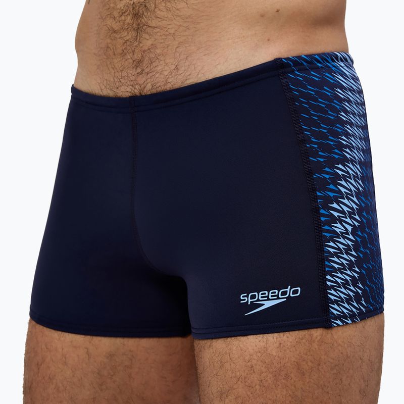 Мъжки боксерки за плуване Speedo Endurance+ Tech Panel Aquashort navy/sugar blue 5