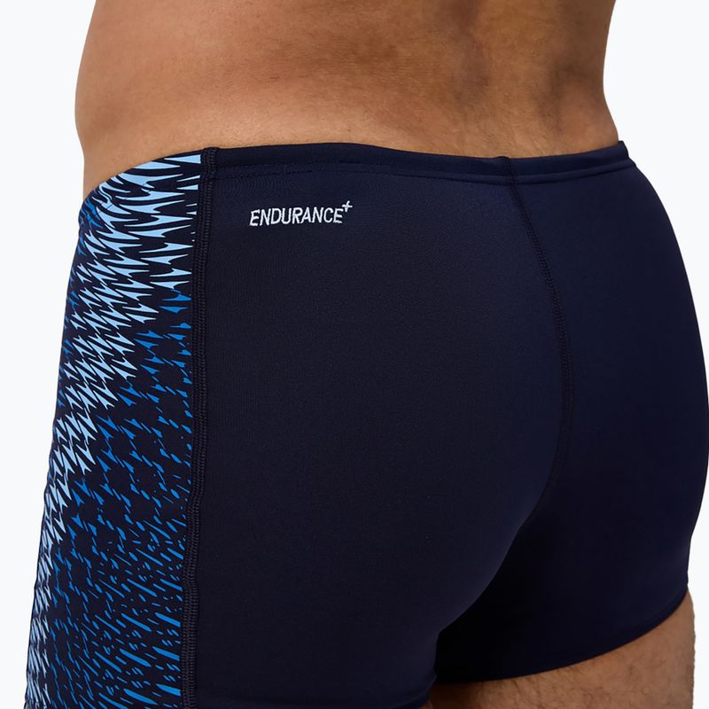 Мъжки боксерки за плуване Speedo Endurance+ Tech Panel Aquashort navy/sugar blue 7