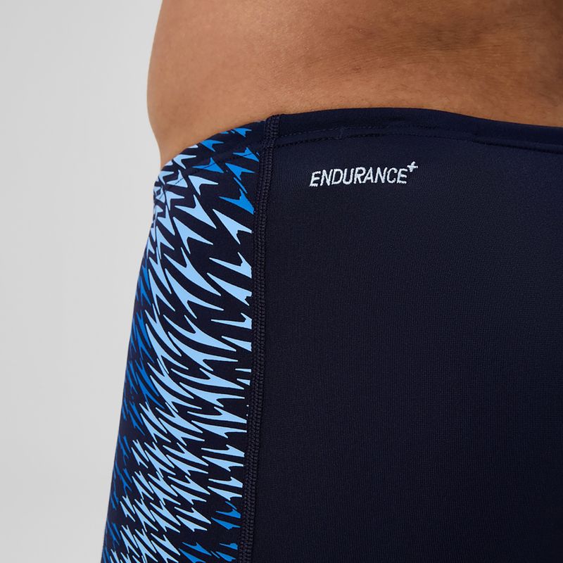 Мъжки шорти за плуване тип клин Speedo Endurance+ Tech Panel Jammer navy/sugar blue 6