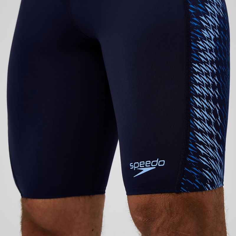 Мъжки шорти за плуване тип клин Speedo Endurance+ Tech Panel Jammer navy/sugar blue 7