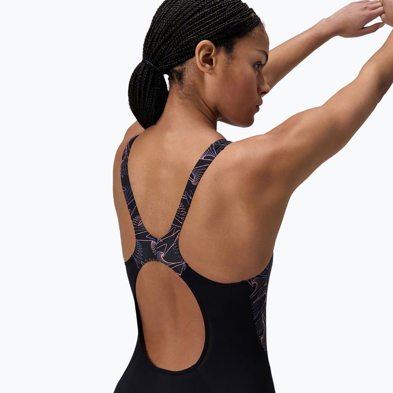 Дамски цял бански костюм Speedo HyperBoom Splice Muscleback bright peach 6