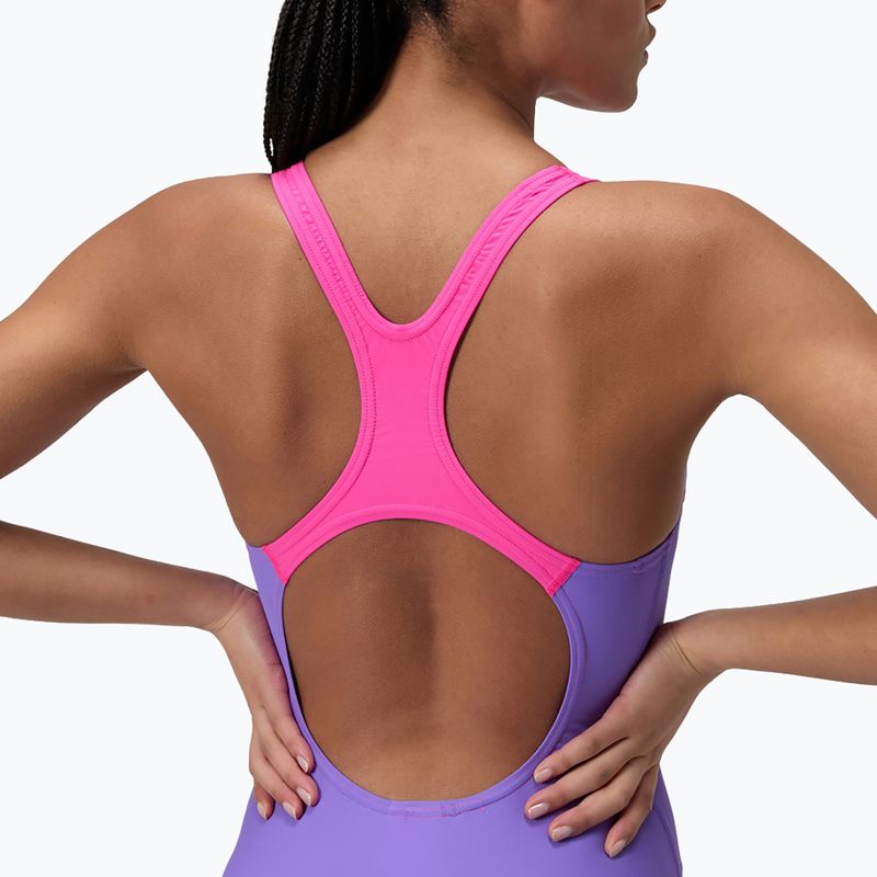 Цял бански костюм Speedo Medley Logo Medalist indigo glow 6