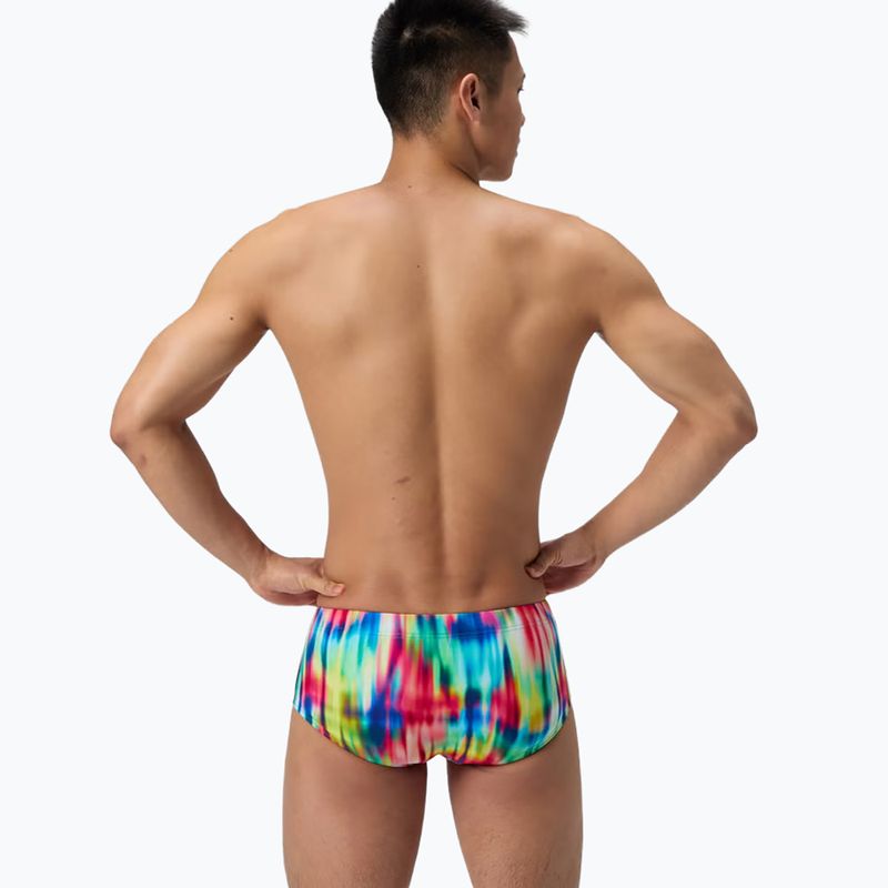 Мъжки боксерки за плуване Speedo Printed 13.5 cm Brief prismatic paradise/ruby 3