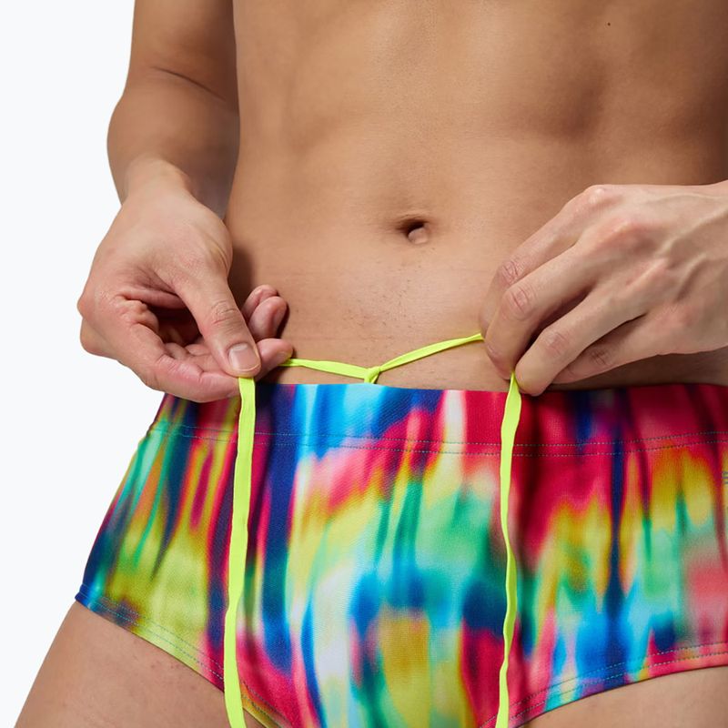 Мъжки боксерки за плуване Speedo Printed 13.5 cm Brief prismatic paradise/ruby 4