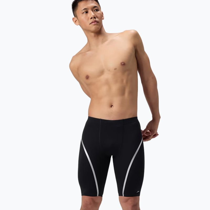 Мъжки шорти за плуване тип клин Speedo Movement Jammer black/silver