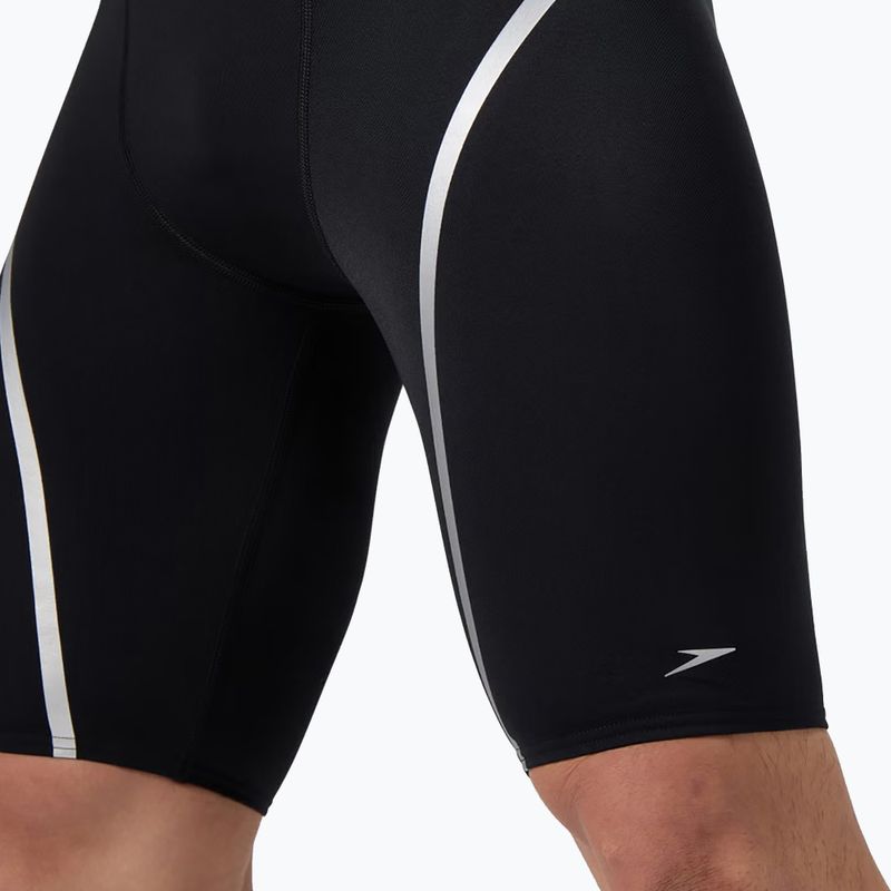 Мъжки шорти за плуване тип клин Speedo Movement Jammer black/silver 5