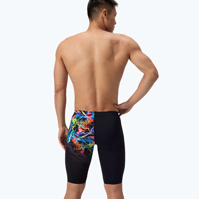 Мъжки шорти за плуване тип клин Speedo Placement Printed static volta/black 3