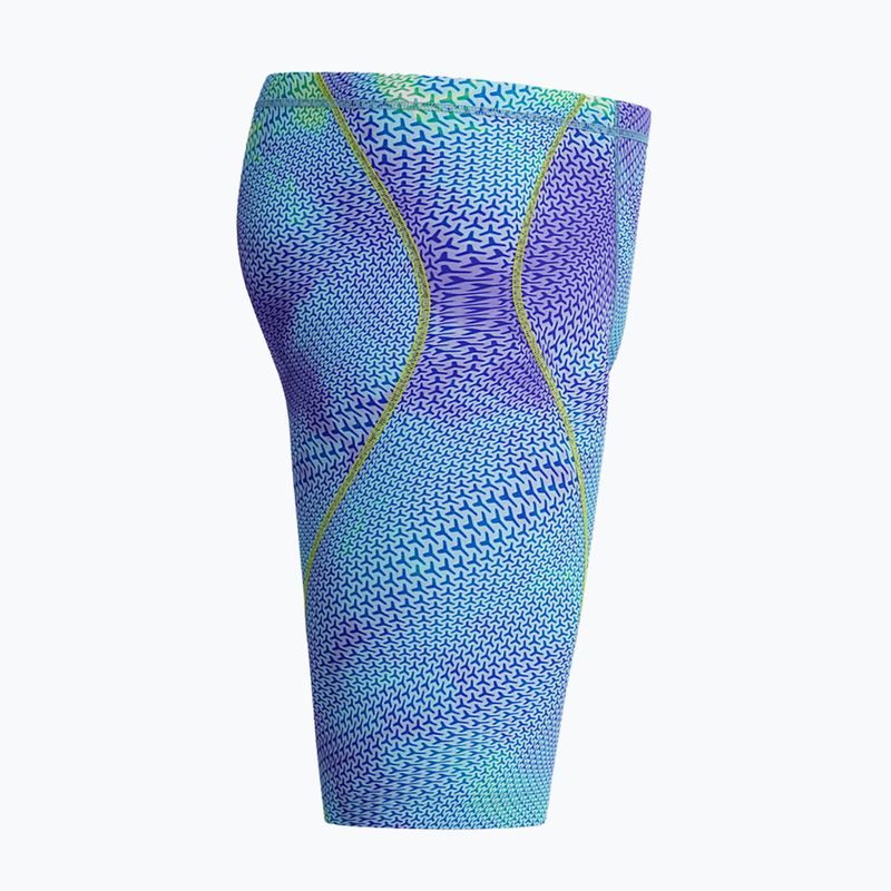 Мъжки шорти за плуване тип клин Speedo Fastskin HyperSpark Printed Jammer under current/sugar blue 4