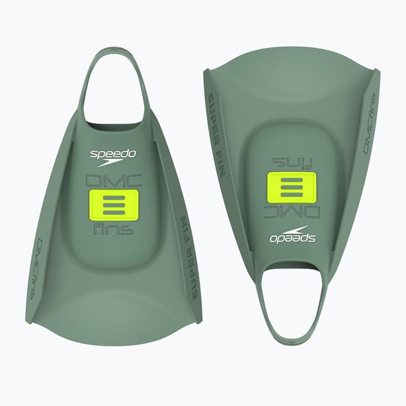 Плавници за плуване Speedo DMC Original soft olive/hyper yellow