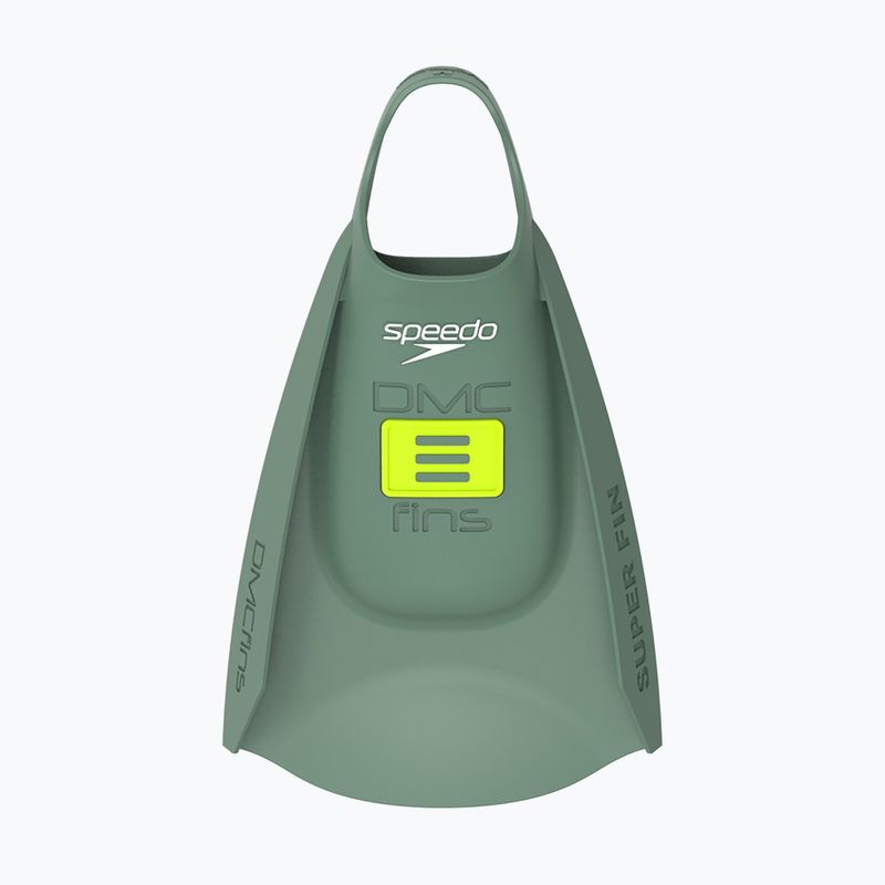 Плавници за плуване Speedo DMC Original soft olive/hyper yellow 2