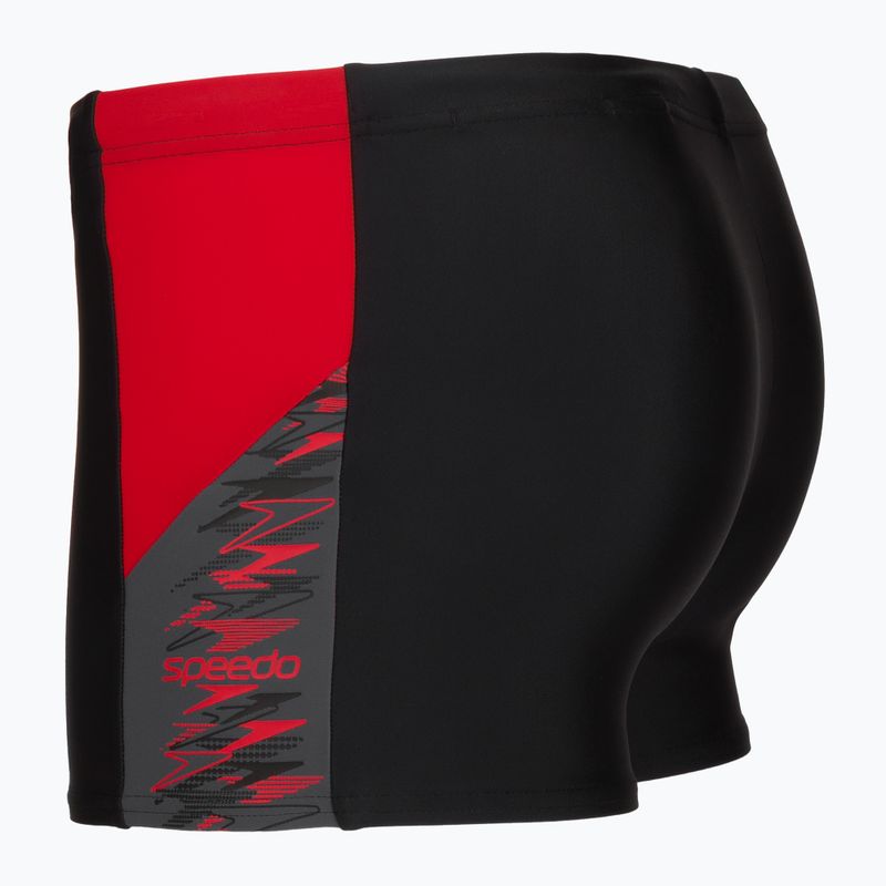 Мъжки бански боксери  Speedo Dive Aquashort Anthracite/Hrr 3