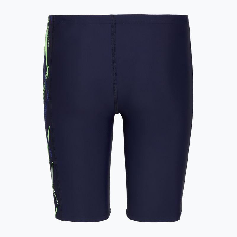 Момчешки бански боксерки Speedo Plastisol Placement Jammer Peacoat/Deepsapphire 2