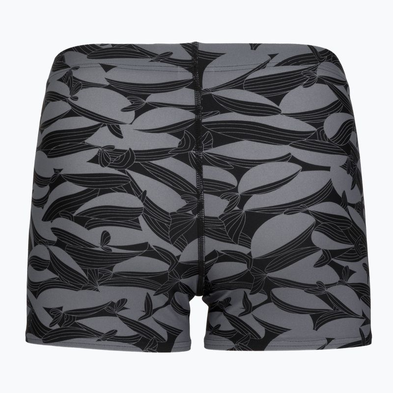 Мъжки бански боксери Speedo Print Beachstar Square Leg Anthracite/Coin Grey 6