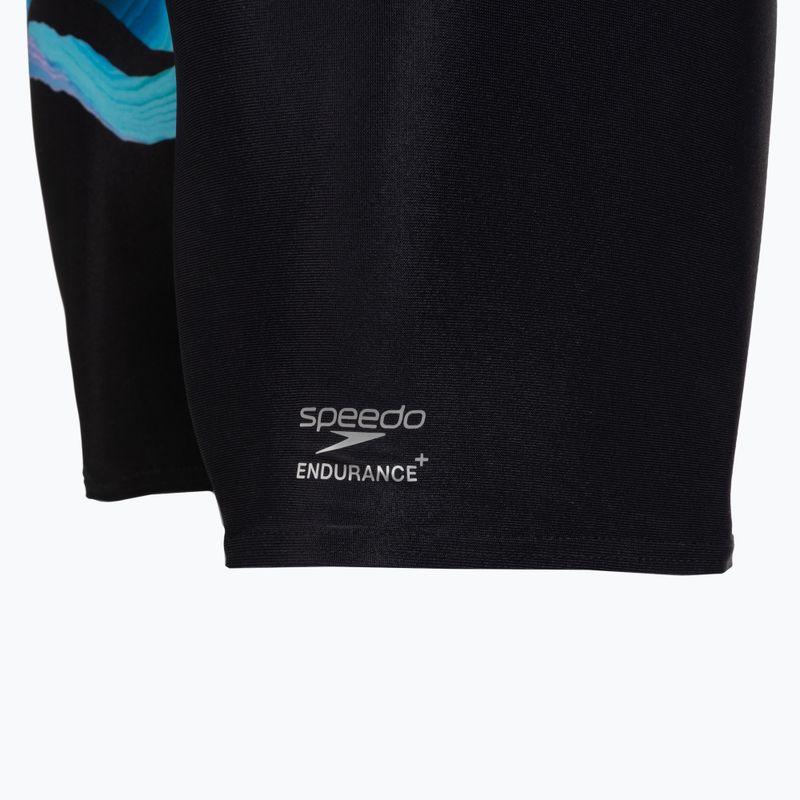 Мъжки шорти за плуване тип клин Speedo Placement Aquashort canyon ombre/black 4