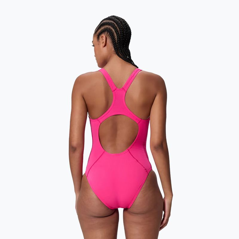 Дамски цял бански костюм Speedo ECO Endurance+ Medalist margarita pink 2