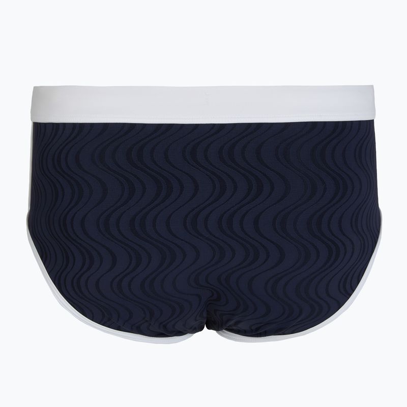 Мъжки бански тип слип Speedo Texture Brief 3.5" peacoat 2
