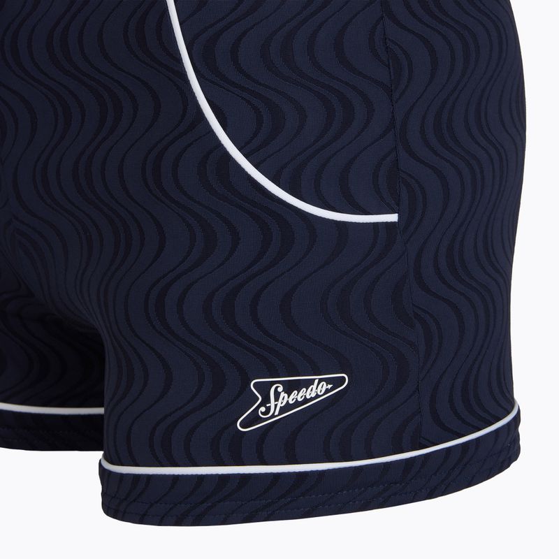 Мъжки бански тип слип Speedo Textured Aquashort peacoat 3
