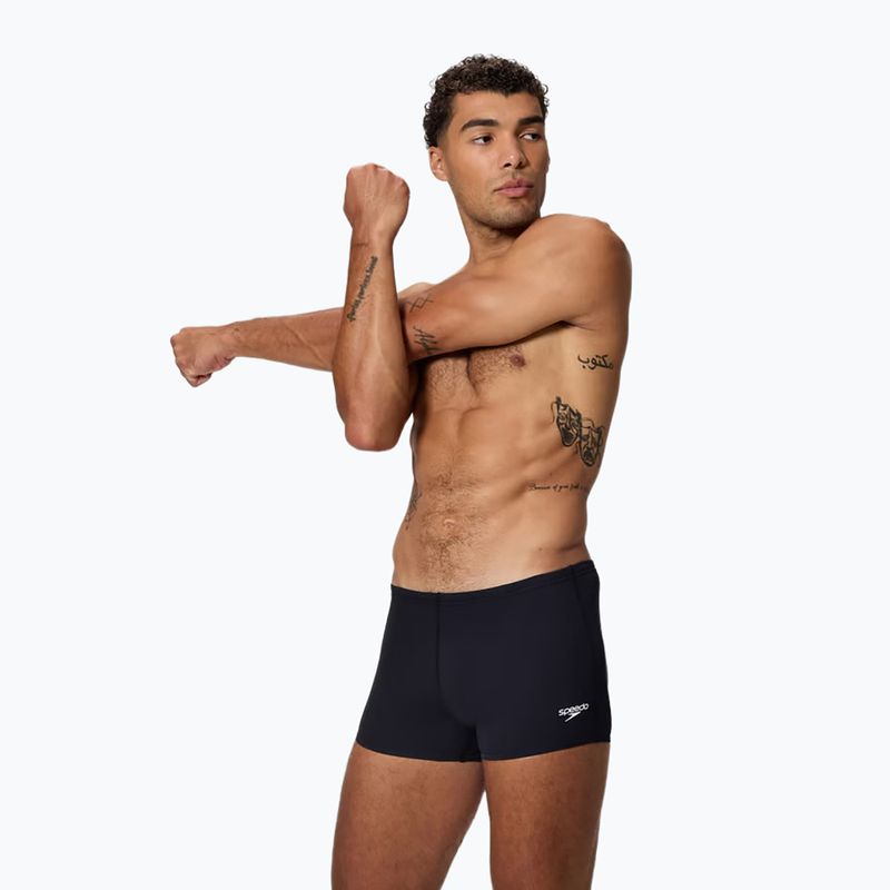 Мъжки боксерки за плуване Speedo Endurance+ Logo Aquashort anthracite 3