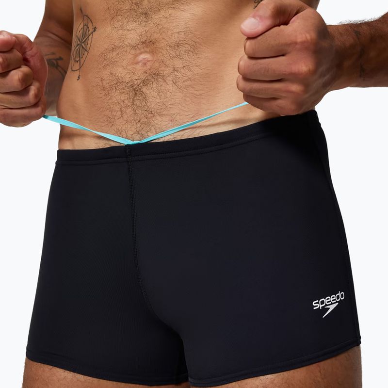 Мъжки боксерки за плуване Speedo Endurance+ Logo Aquashort anthracite 4