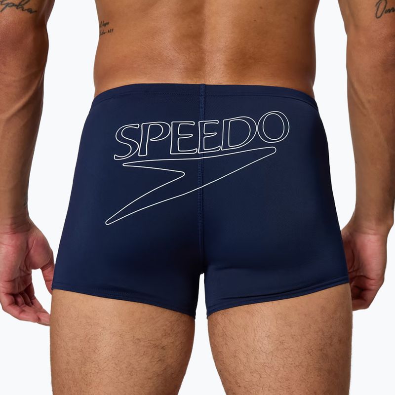 Мъжки боксерки за плуване Speedo Endurance+ Logo Aquashort peacoat 5