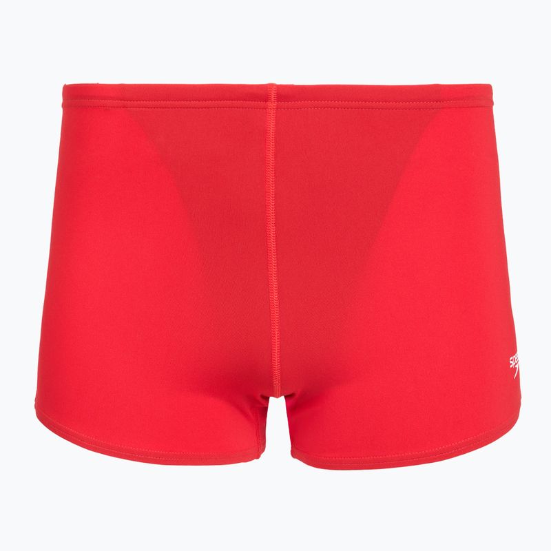 Мъжки бански боксери Speedo Endurance+ Logo Aquashort high risk red