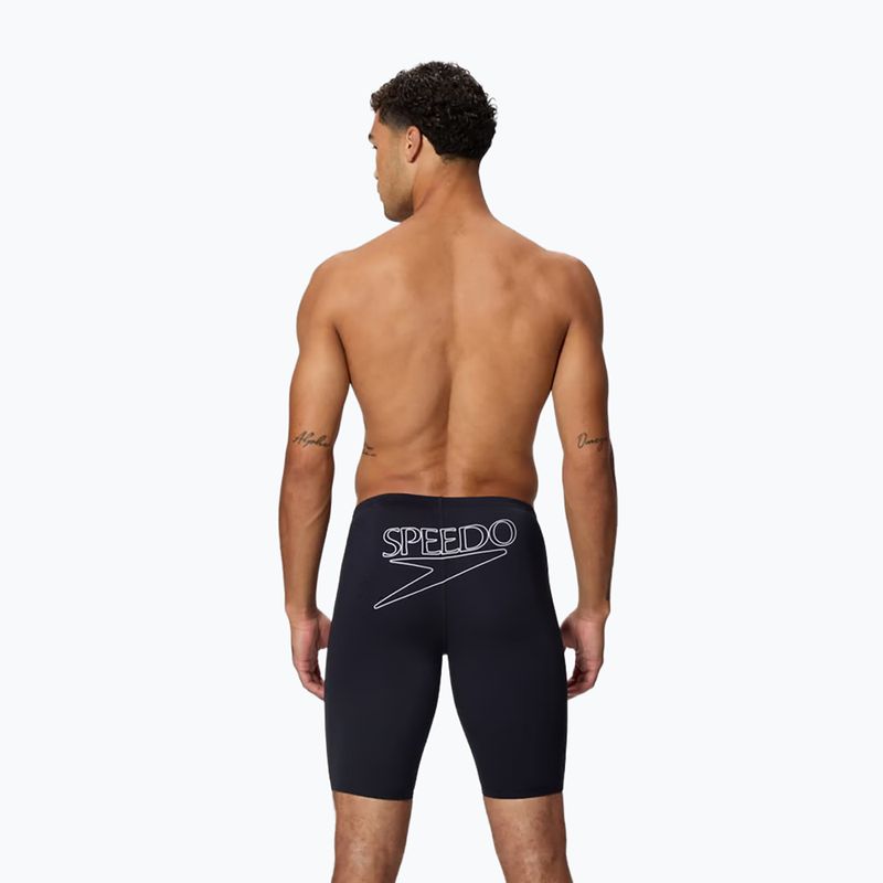 Мъжки шорти за плуване тип клин Speedo Endurance+ Logo Jammer anthracite 2