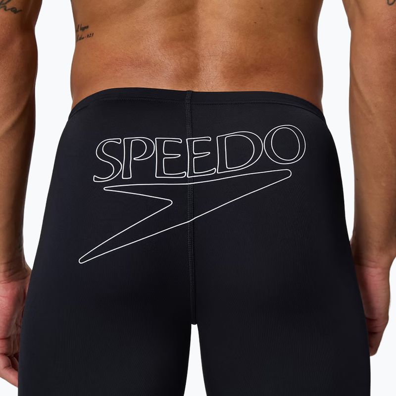 Мъжки шорти за плуване тип клин Speedo Endurance+ Logo Jammer anthracite 5