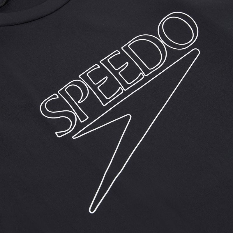 Мъжка блуза с дълъг ръкав за плуване Speedo Endurance+ Logo Rash Guard anthracite 3