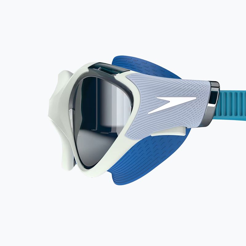 Дамски очила за плуване Speedo Biofuse 2.0 Mirror light honeydew/cobalt/silver mirror 3