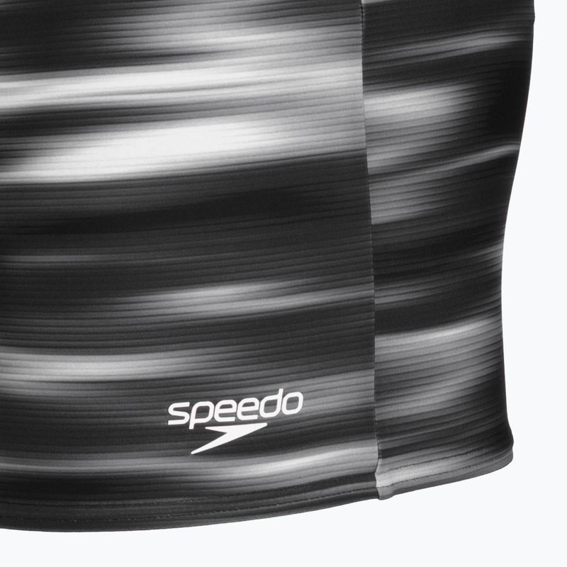 Боксерки за плуване Speedo Valmilton Aquashort anthracite/white 4