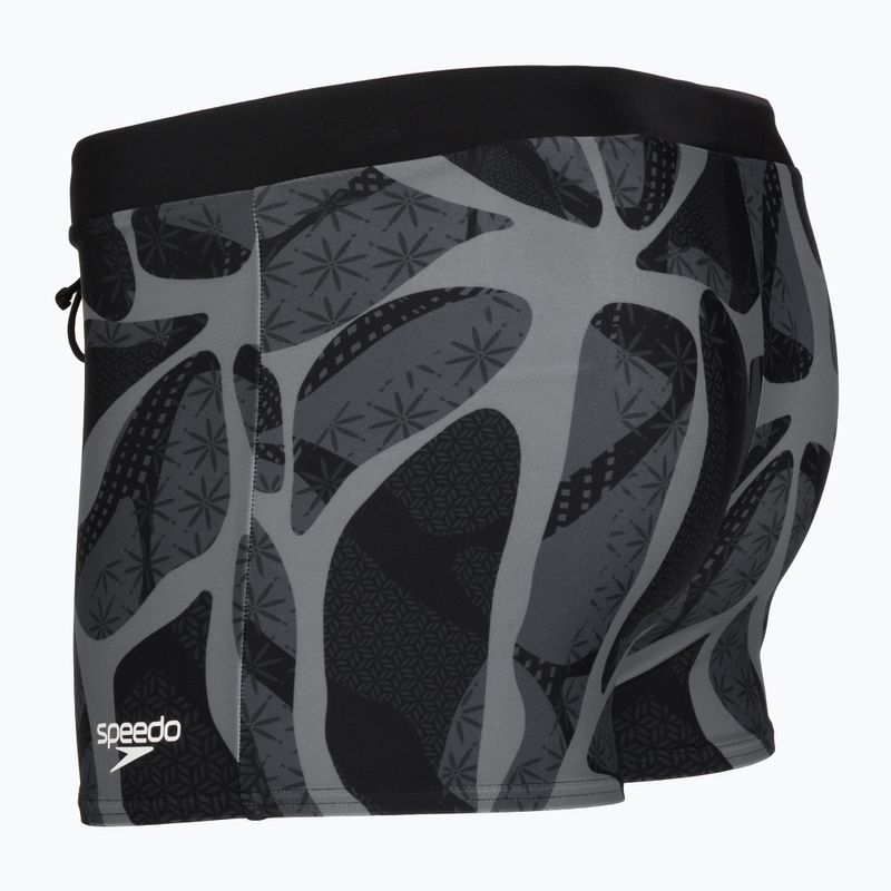 Боксерки за плуване Speedo Valmilton Aquashort anthracite/lead grey 3