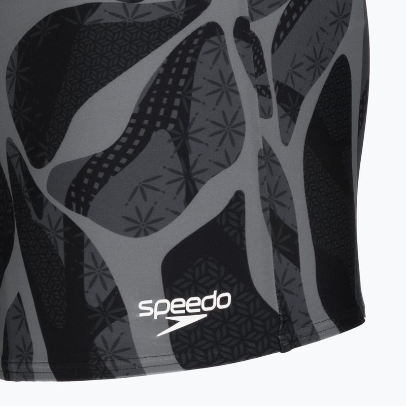 Боксерки за плуване Speedo Valmilton Aquashort anthracite/lead grey 4