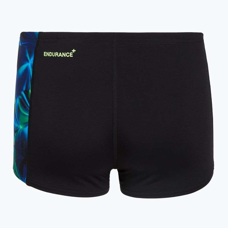 Момчешки бански боксерки Speedo Digital Panel Aquashort Anthracite/Clover 2