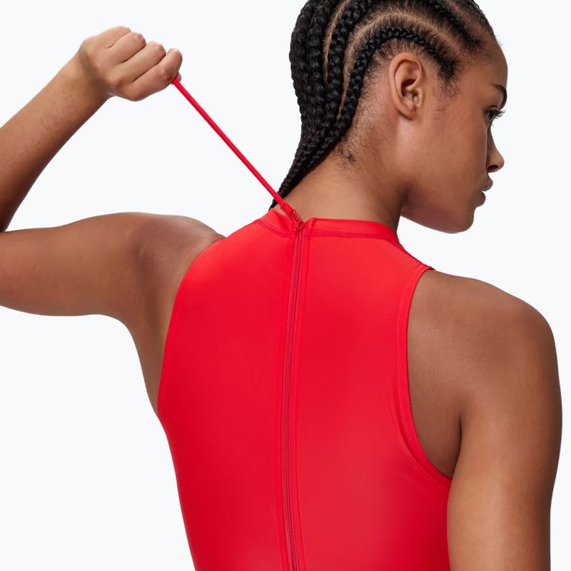 Дамски цял бански костюм Speedo Hydrasuit high risk red 5