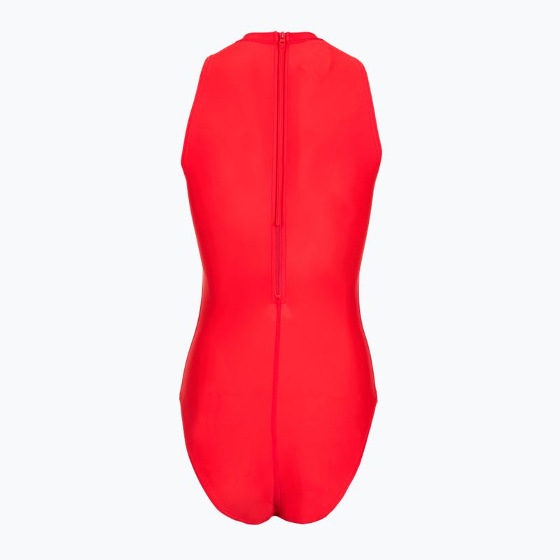 Дамски цял бански костюм Speedo Hydrasuit high risk red 2