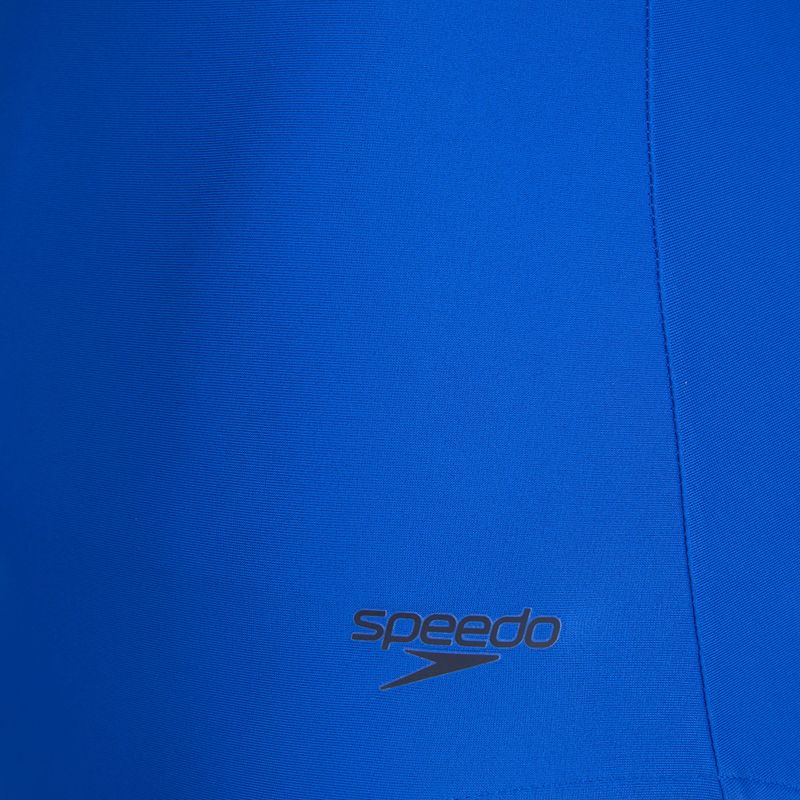 Дамски цял костюм за плуване Speedo Shaping Cross Knot deep sapphire 3