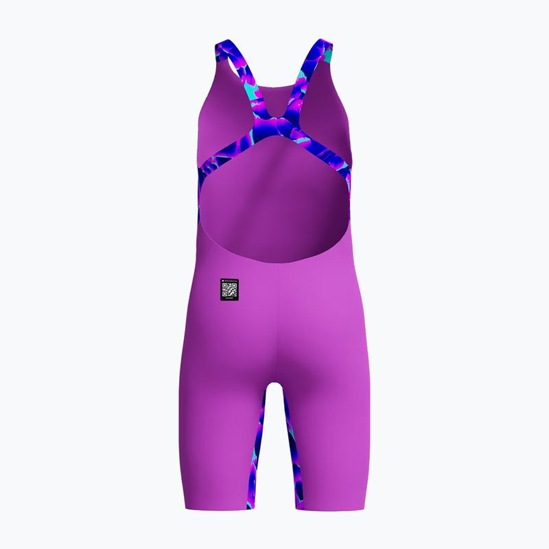 Детски цялостен бански костюм Speedo Fastskin Endurance+ Max Openback Kneeskin cavecurrent 2