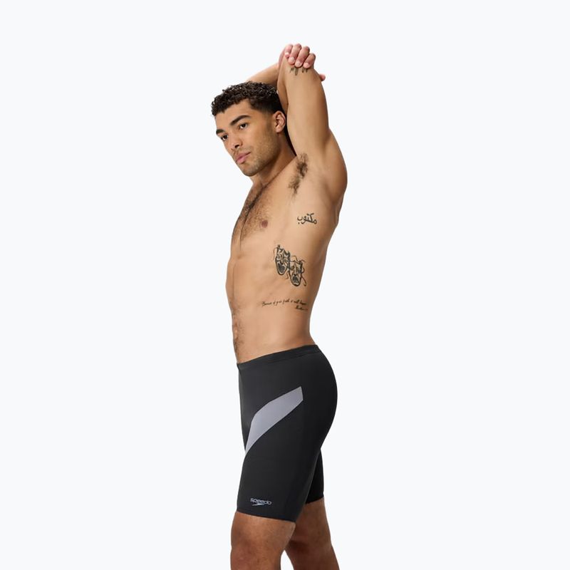 Мъжки шорти за плуване тип клин Speedo Hyperboom anthracite/coin grey 3