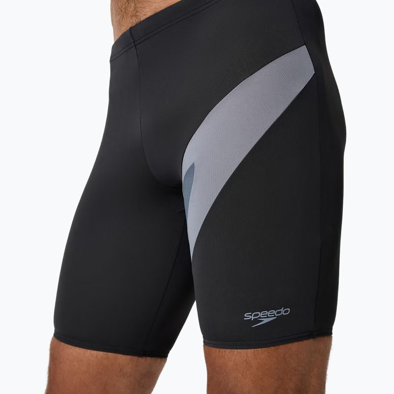 Мъжки шорти за плуване тип клин Speedo Hyperboom anthracite/coin grey 5