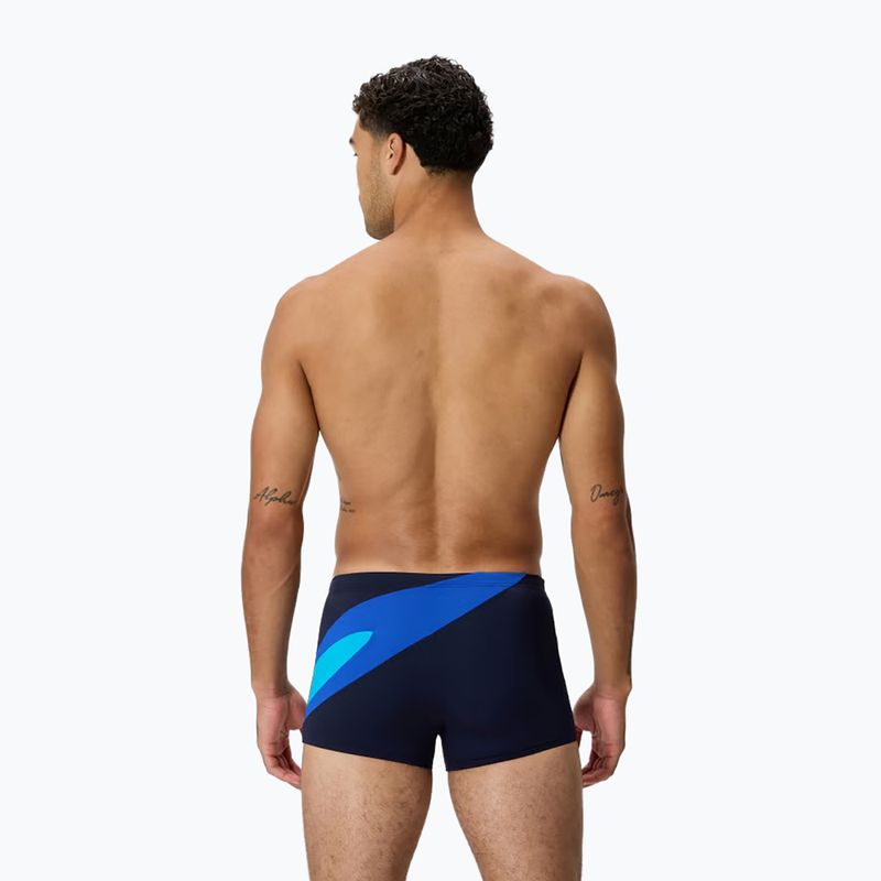 Мъжки боксерки за плуване Speedo Hyperboom Aquashort peacoat/deep sapphire 2