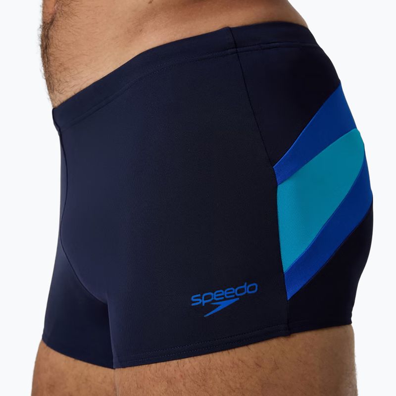 Мъжки боксерки за плуване Speedo Hyperboom Aquashort peacoat/deep sapphire 5