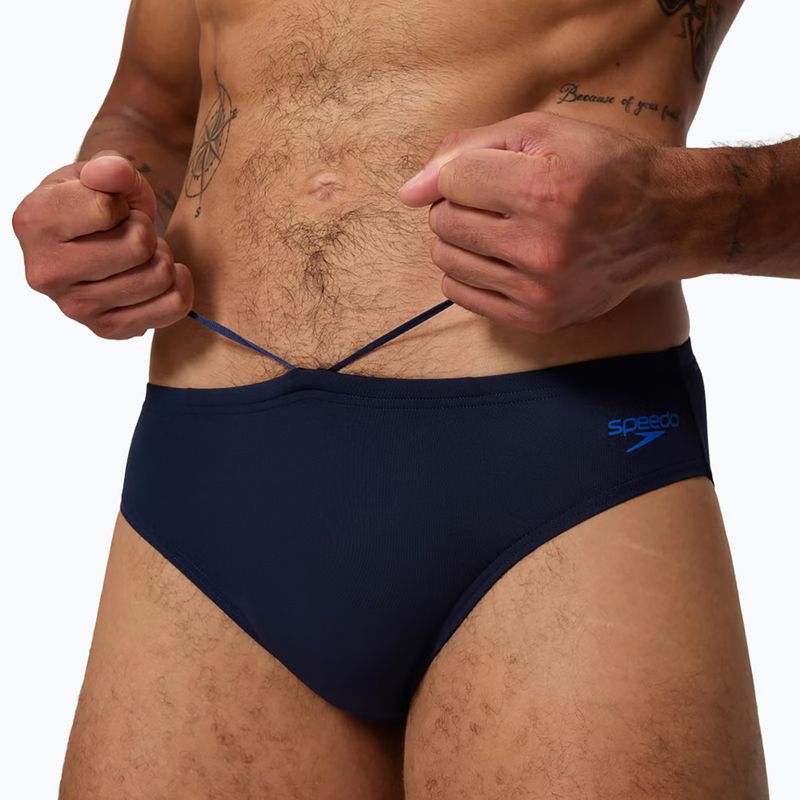 Мъжки бански тип слип Speedo Hyperboom Brief peacoat/deep sappire 4