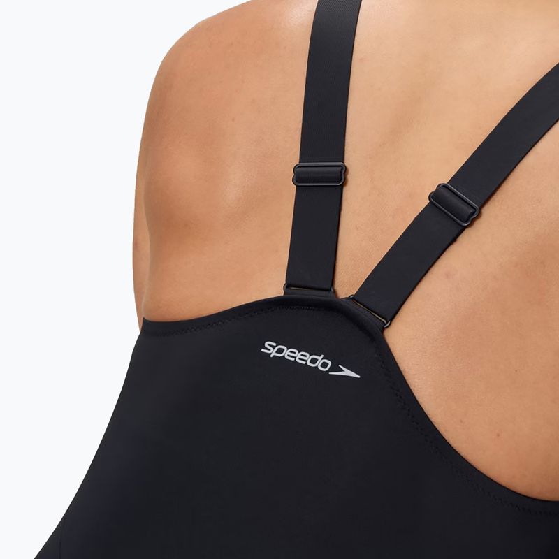Дамски цял бански костюм Speedo Sculpture High Neck Contour 5