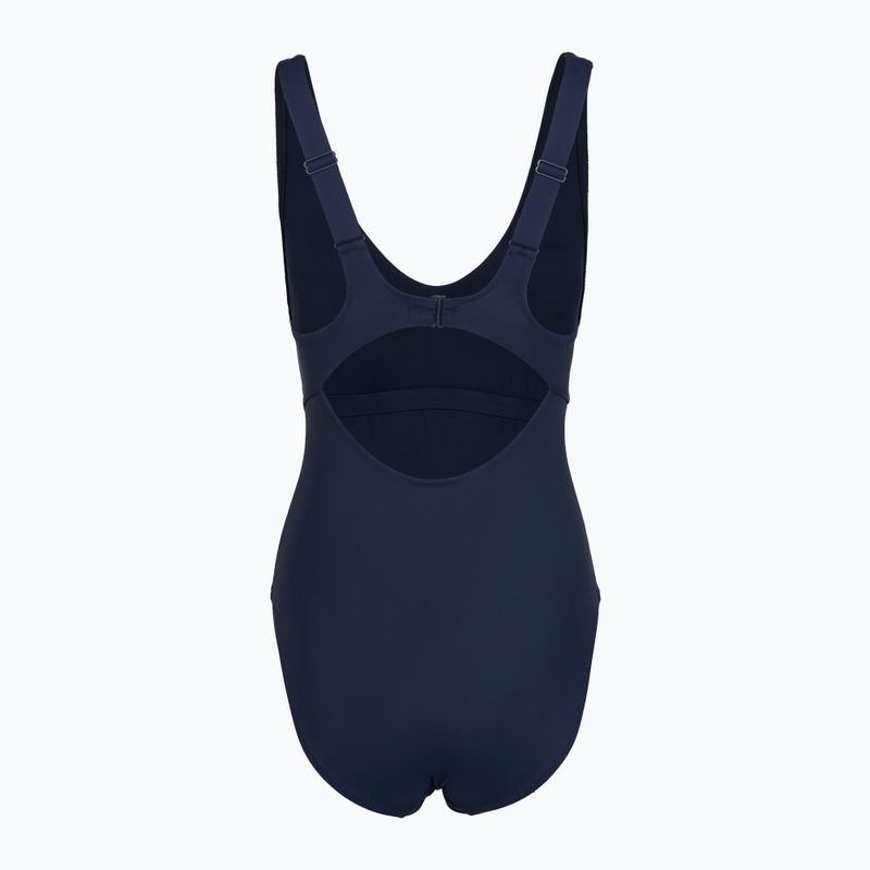 Дамски цял костюм за плуване Speedo Sculpture Butterfly Back peacoat 2