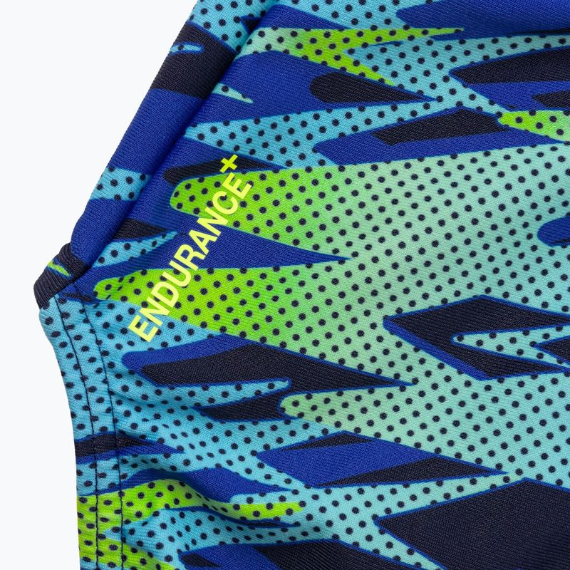 Дамски цял костюм за плуване Speedo Hyperboom Print Medalist peacoat 9