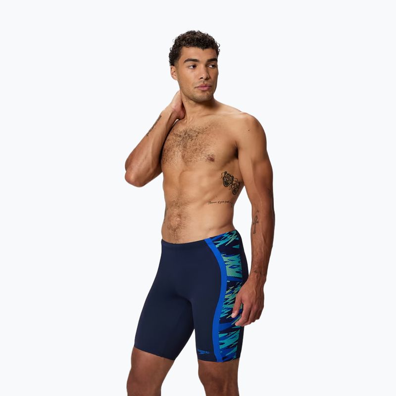 Мъжки шорти за плуване тип клин Speedo Hyper Boom splice peacoat/deep sapphire 3