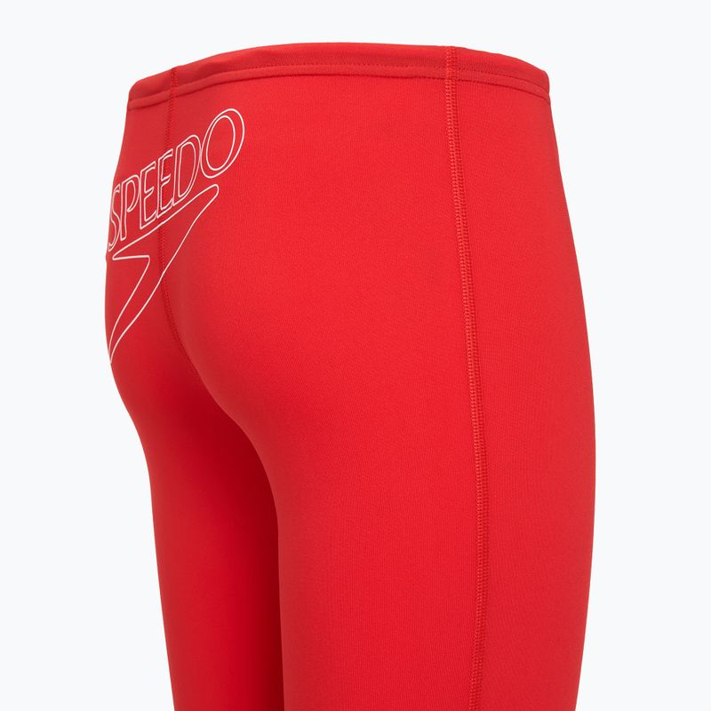 Детски шорти за плуване тип клин Speedo Endurance+ Logo Jammer high risk red 4