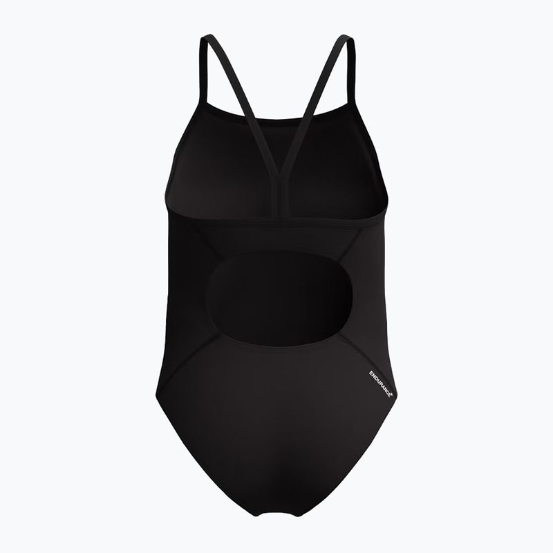 Детски цял бански Speedo Endurance+ Logo Thinstrap anthracite 2